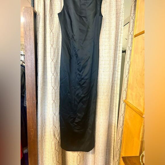 Michaelangelo ladies 8 black tank top long dress - Picture 1 of 6